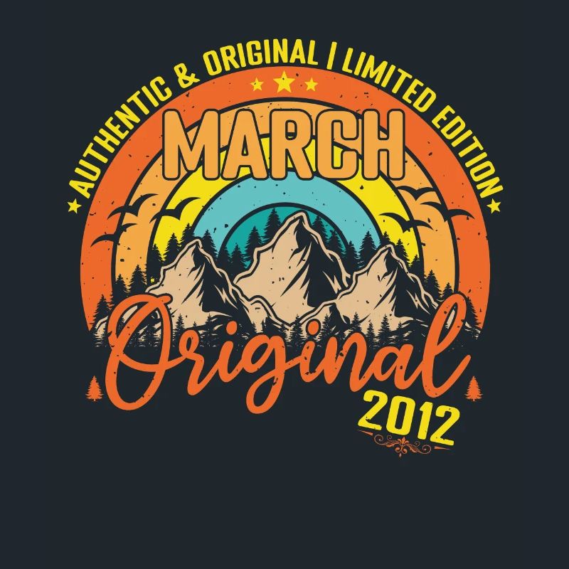 Mars 2012 Mars anniversaire 2012 Mars Originale