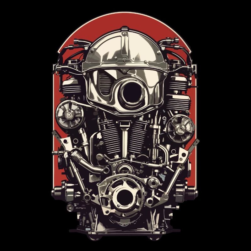 Motor Engineer Motor Vehicle Mechanic Vintage