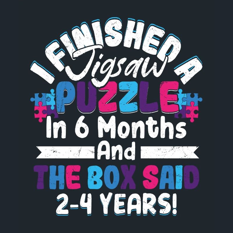 I Finished A Jigsaw Puzzle Solving Piece