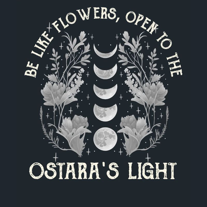 Ostara Witch Moon Eostre Printemps Oriental