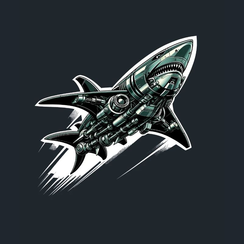 Robot requin