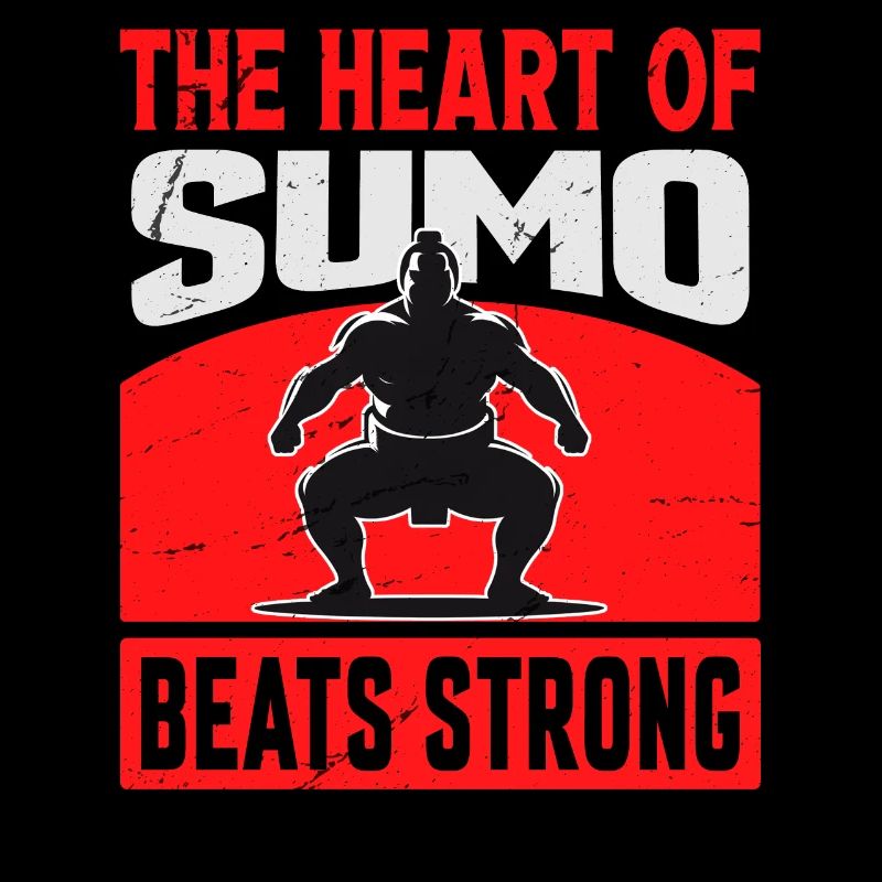 Das Herz des Sumo schlägt kräftig