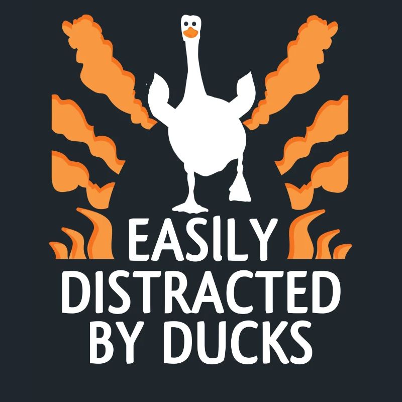 Duck distracted