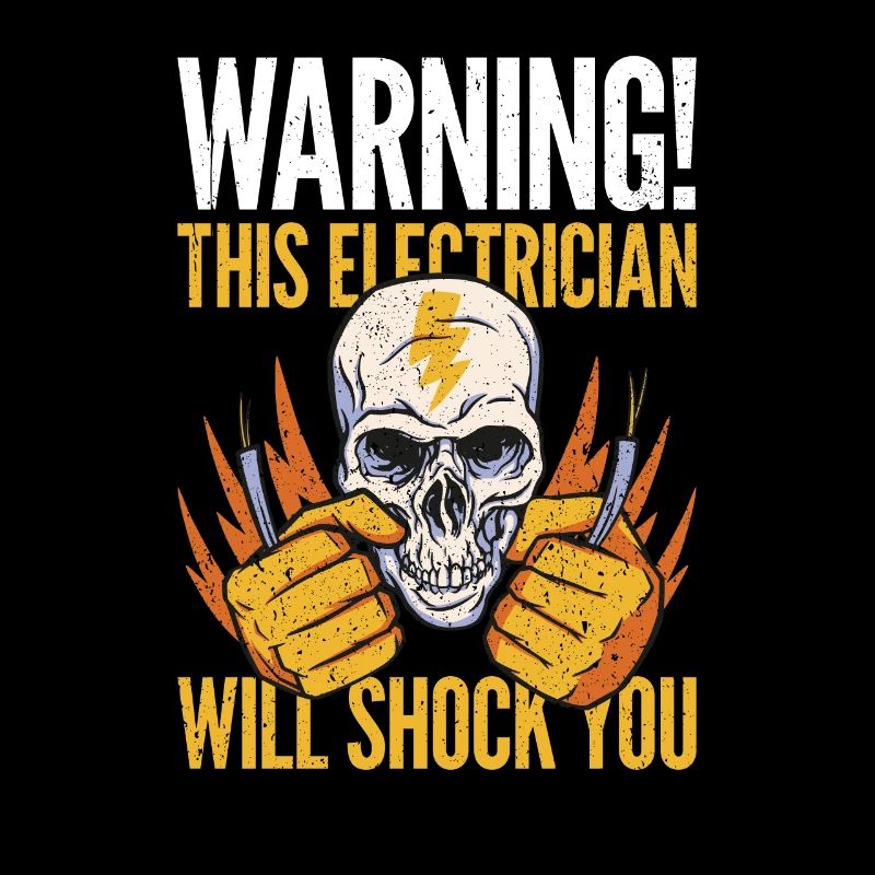 Warnung! Dieser Elektriker wird Sie schocken