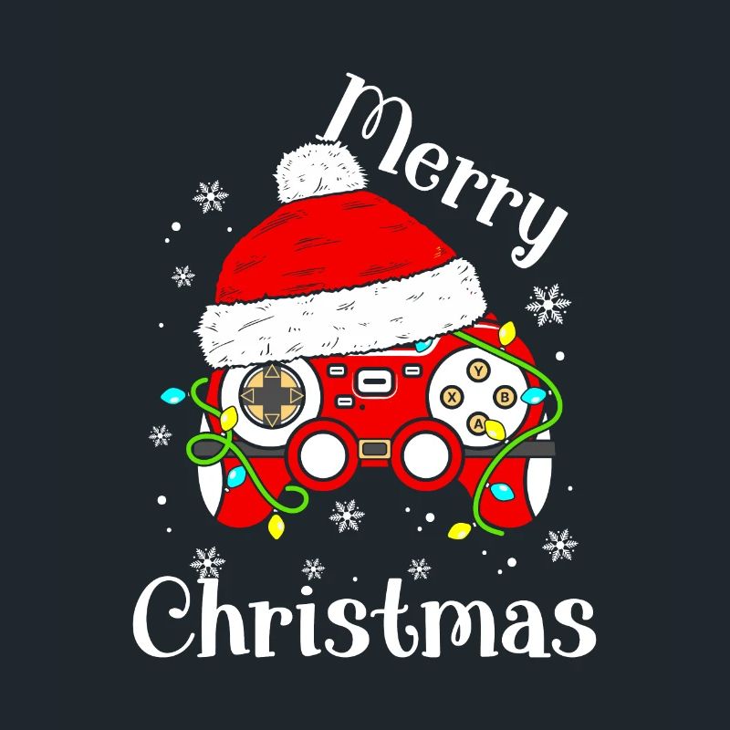 Game Console Controller Santa Claus