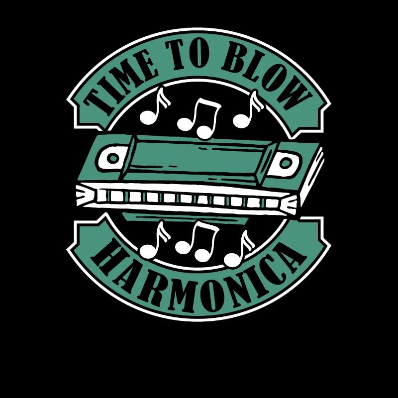 Il est temps de souffler Harmonica Bouche Harmoniste Harmonist