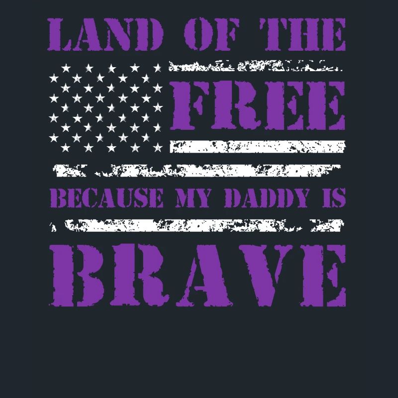 Terre de la liberté parce que mon papa est courageux