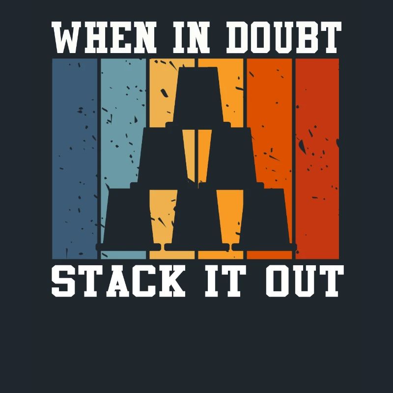 Sport Stacking Stacks Coupe de vitesse empilée
