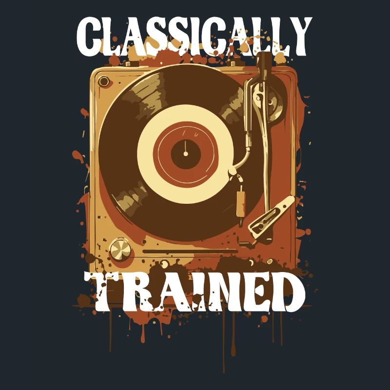 Classically Trained Vintage Record Player