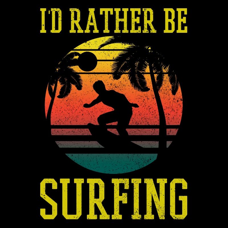 Surfeur Vintage Surf cadeau