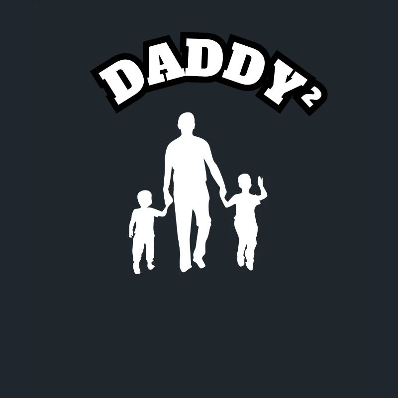 Daddy² 2 Garçons Blanc