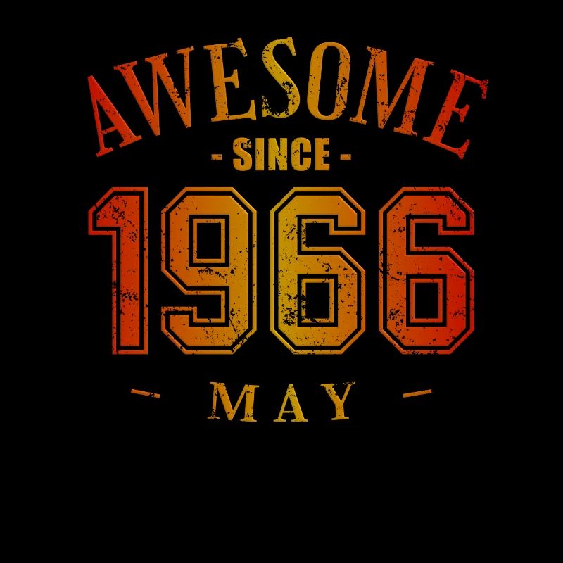 May 1966 - Birthday in May Awesome