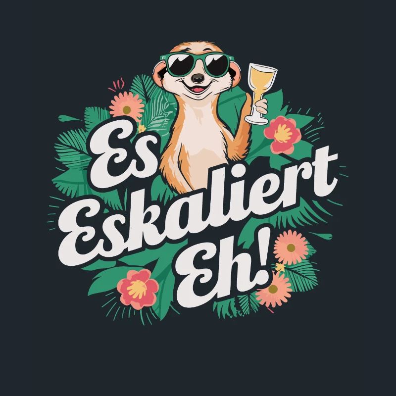 It escalates anyway Meerkat party alcohol saying