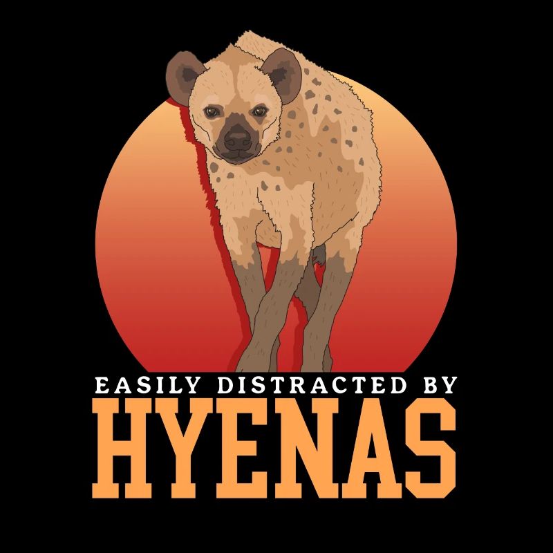 Hyäne Hyänen Tüpfelhyäne Geschenk