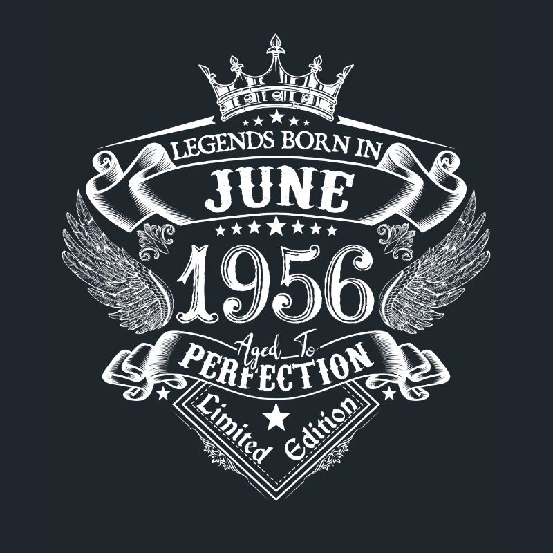 Juni 1956 Geburtstag Juni 1956 Juni Geschenk