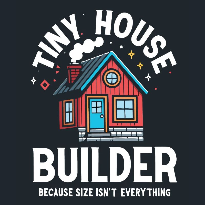Tiny House Builder Lustiger Spruch Eigenheim