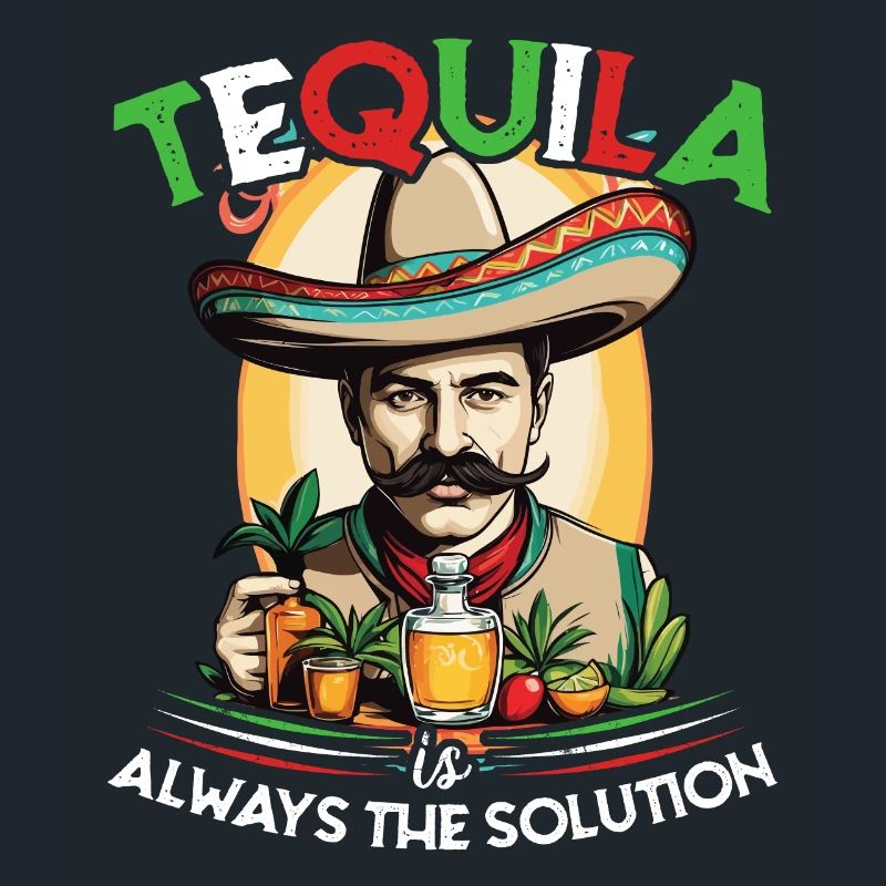 Funny Tequila Saying Cinco de Mayo Mexico