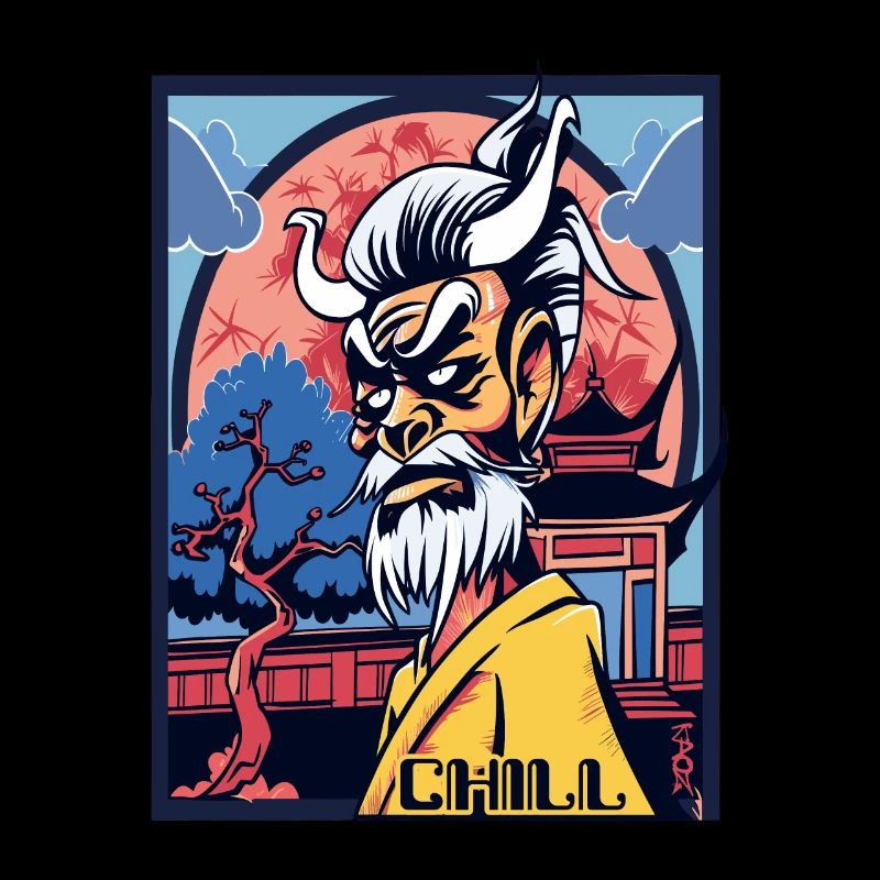 Supernatural Asian Martial Arts Master