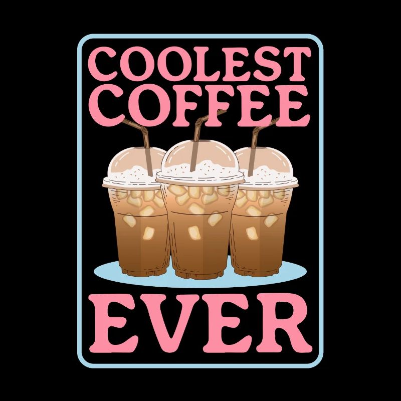 Eiskaffee Kaffeeliebhaber Iced Coffee Geschenk