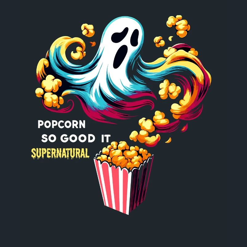 Dicton de pop-corn amusant, pop-corn en rafale