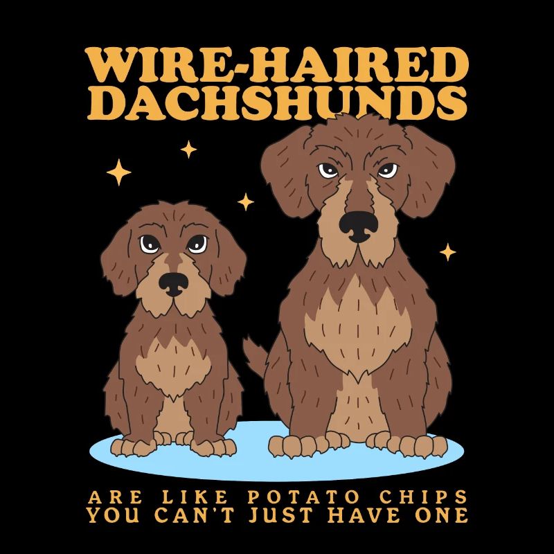Rauhaardackel Dackel Dachshund Teckel Geschenk