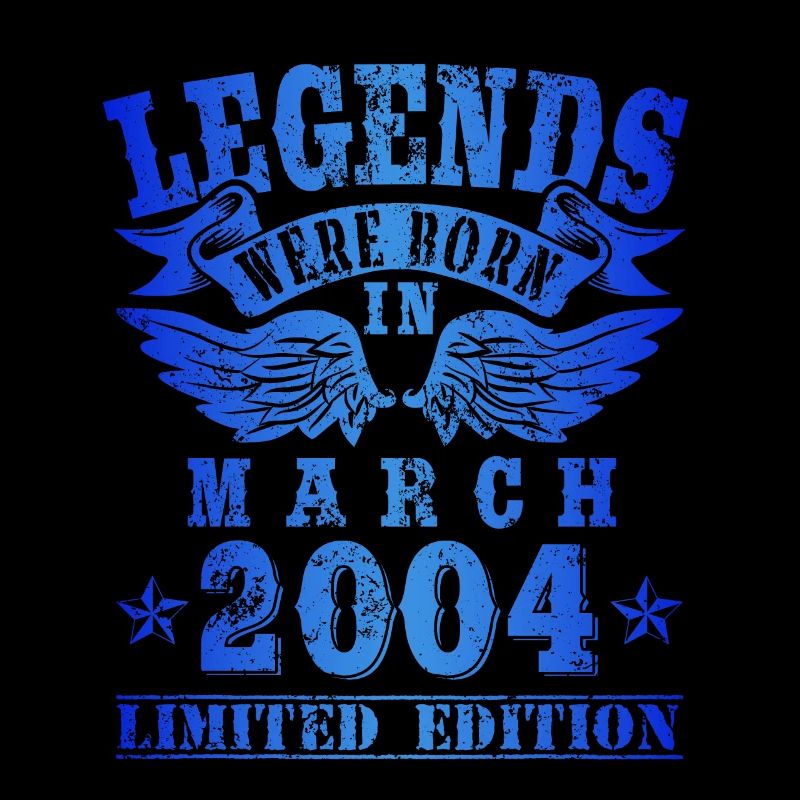 Legends est né en Mars 2004 Anniversaire