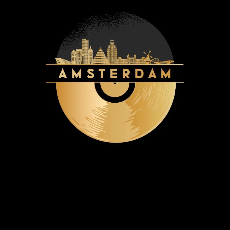 Vinyl Record - Skyline-Netherlands-Amsterdam