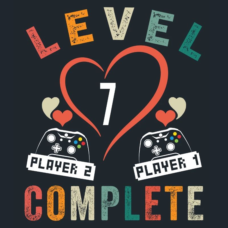 Level 7 Complete 7eme Anniversaire 7 ans Mariage