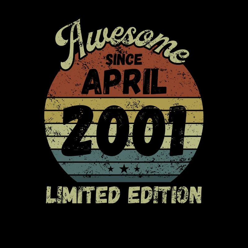 Awesome since April 2001 - Geburtstag
