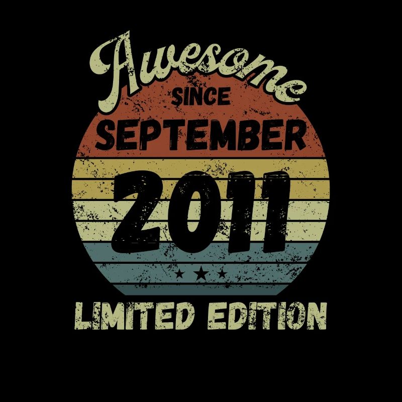 Awesome since September 2011 - Geburtstag