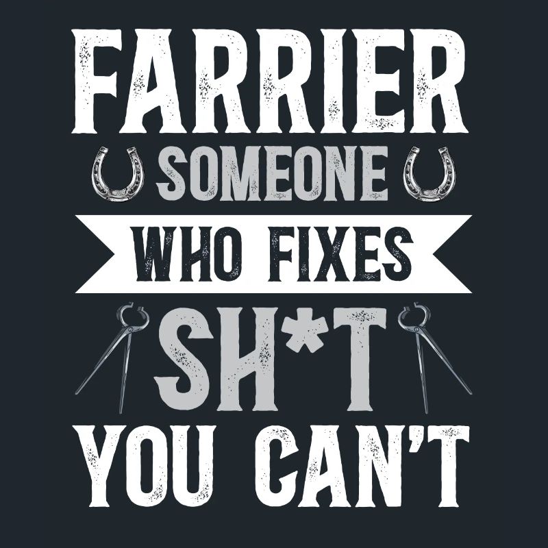 Maréchal-ferrant Fer à cheval Fer à cheval