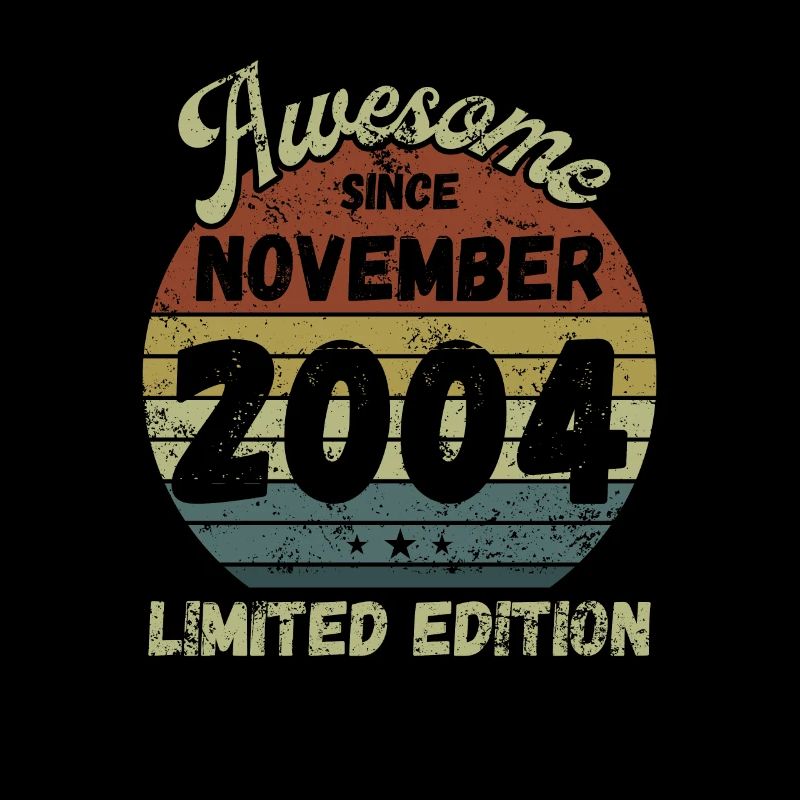 Awesome since November 2004 - Geburtstag
