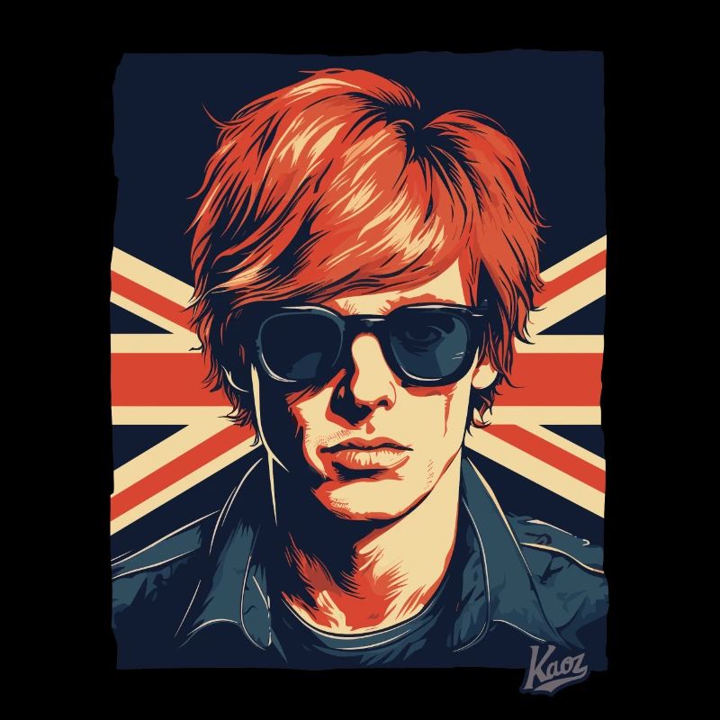 britische Flagge Brite britischer Kerl