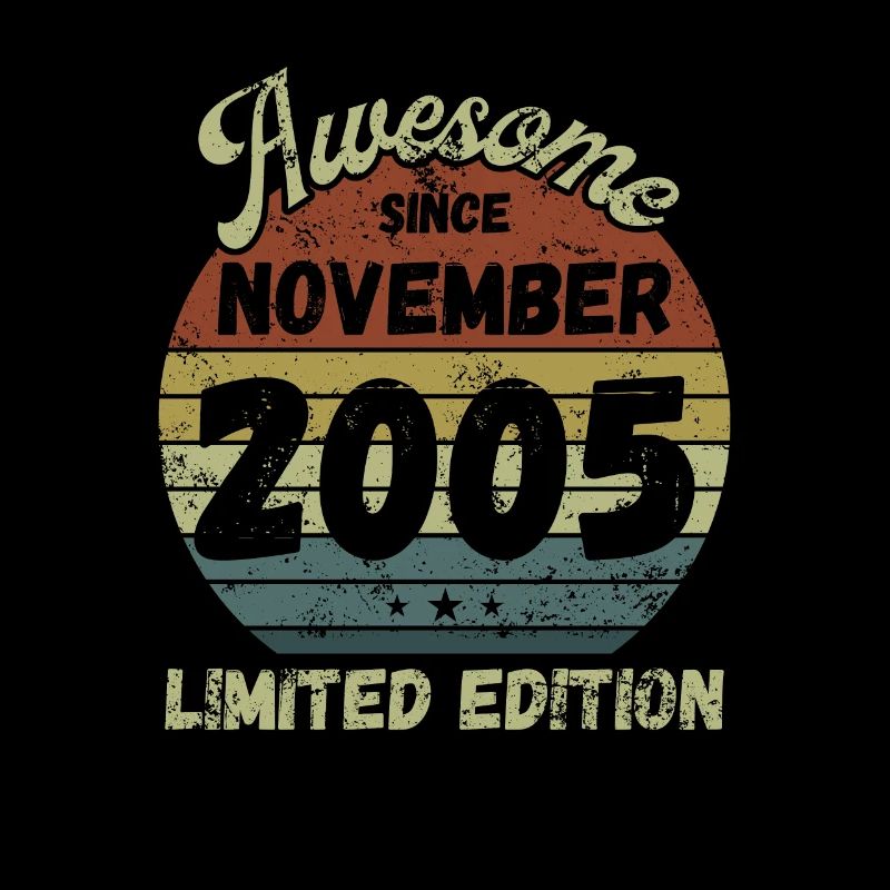 Awesome since November 2005 - Geburtstag