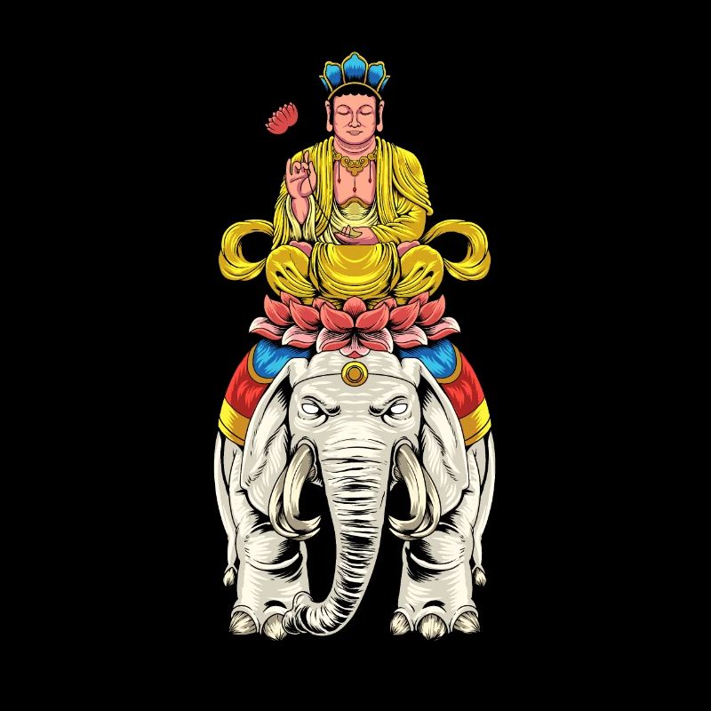 Buddhismus Gott Bodhisattva Samantabhadra