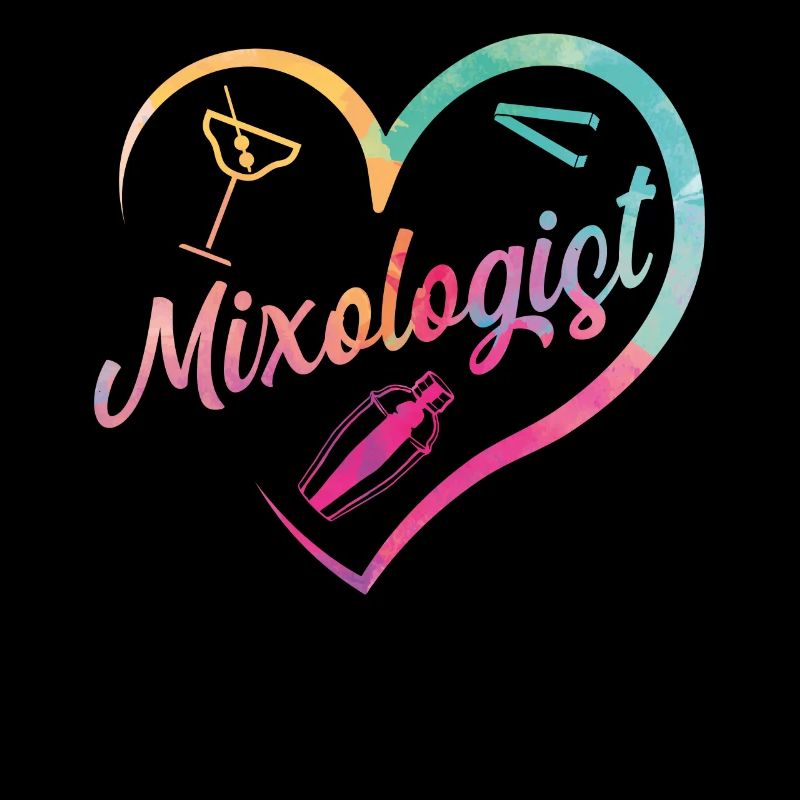 Bartender Mixologist Heart