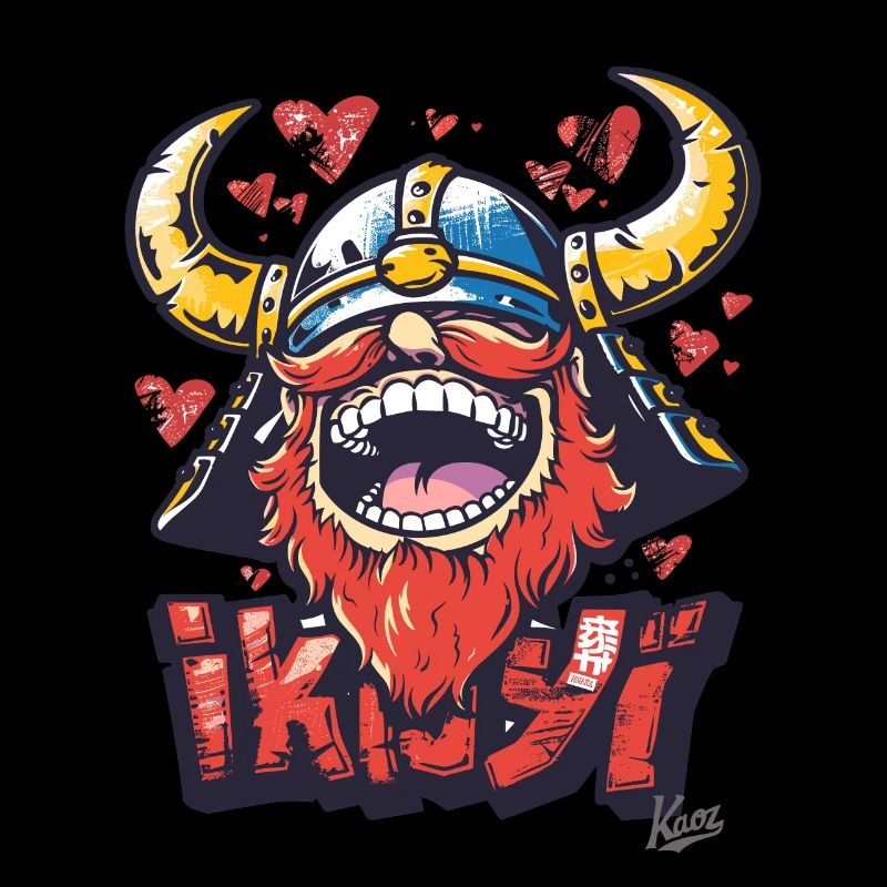 Japanese Funny Viking: A Stylish Fun