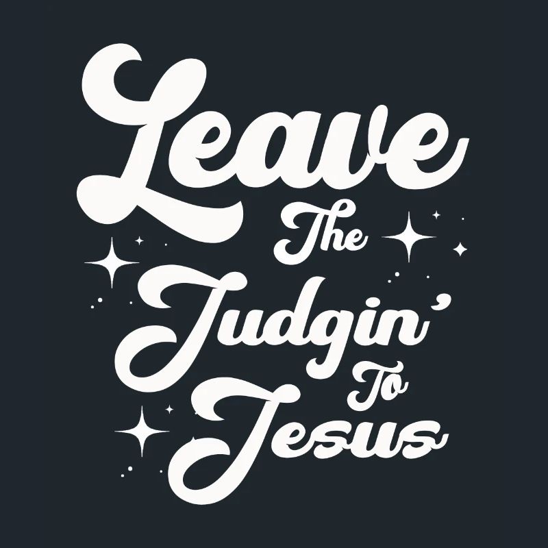 Überlassen Sie das Urteil Jesus