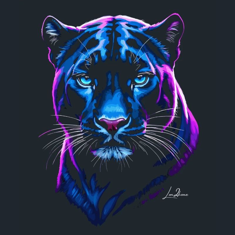 Neon Wild Panther