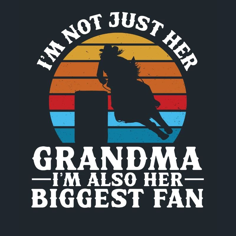 Cheval de course de barils de rodéo