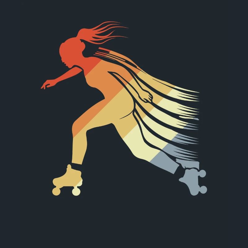 Roller Skating Mädchen