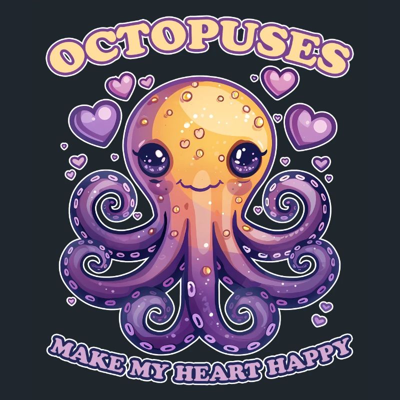 Funny Octopus Cephalopod Squid Gift