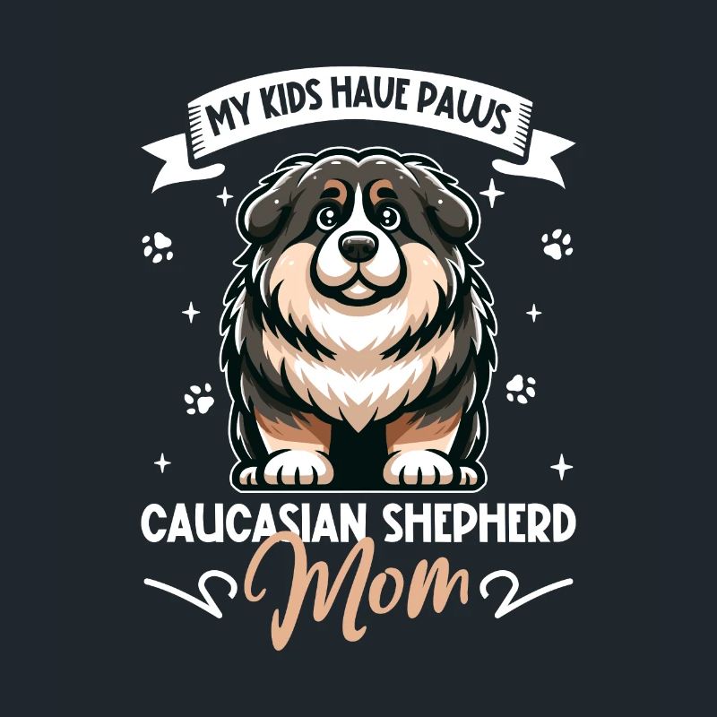 Caucasian Ovcharka Mom