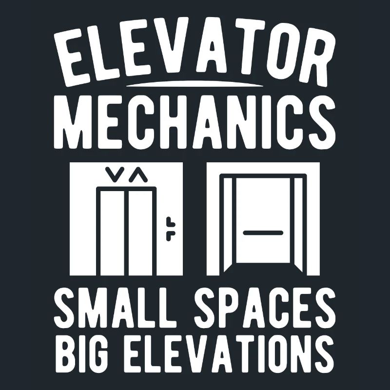 Funny Elevator Mechanic Small Spaces Big Elevation