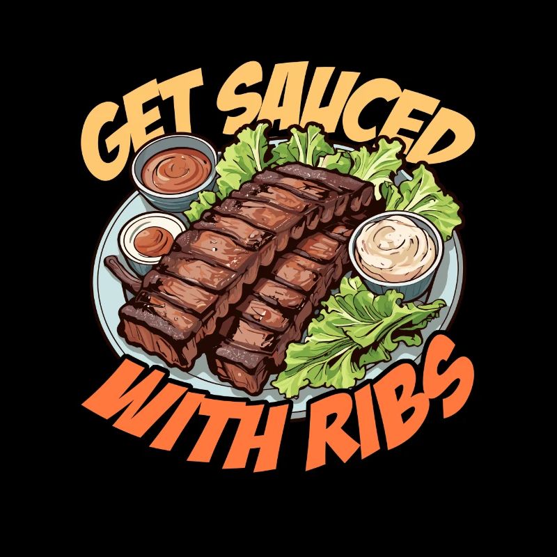 Ribs Barbecue Get Sauced With Ribs Meat Lover