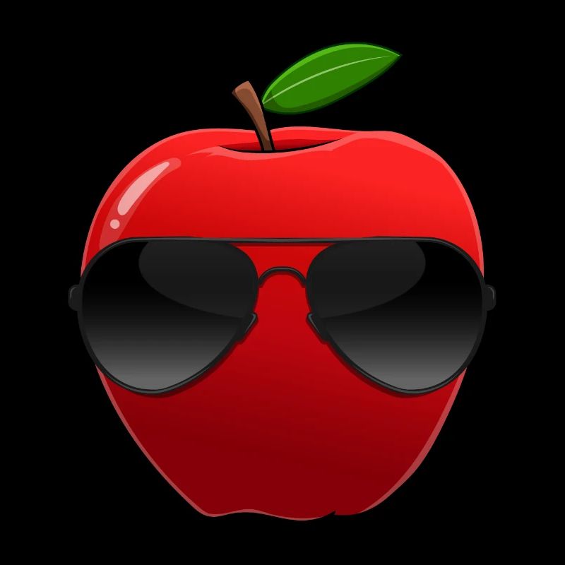 Apple Variety Red Apple Fruit Sunglasses Apple