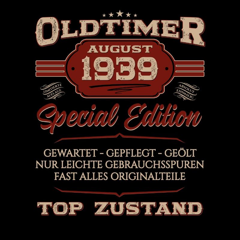 85. Geburtstag Oldtimer August Jahrgang 1939