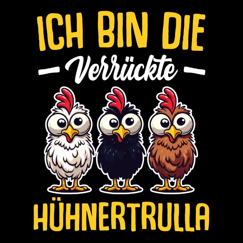 Huhn Hühner Mutter Oma Geschenk Sprüche