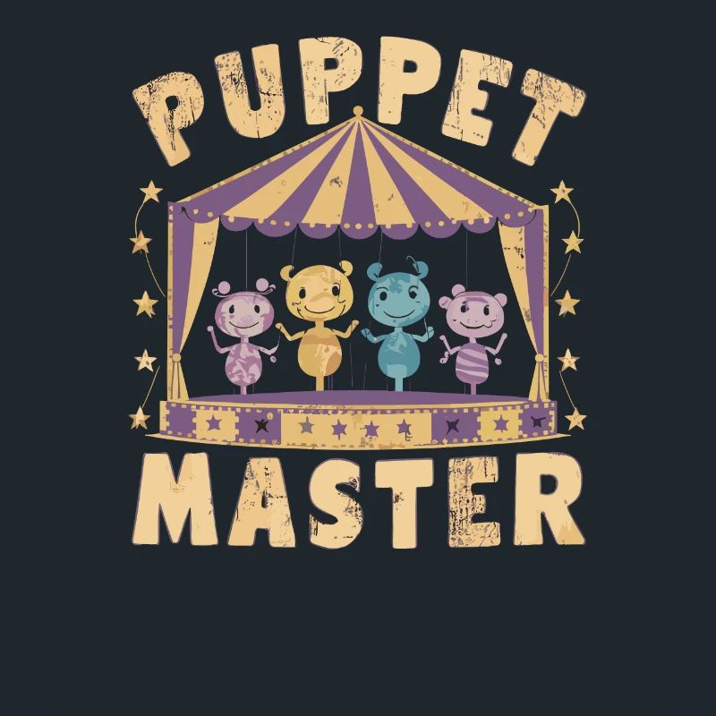 Retro Puppet Master Circus Themed