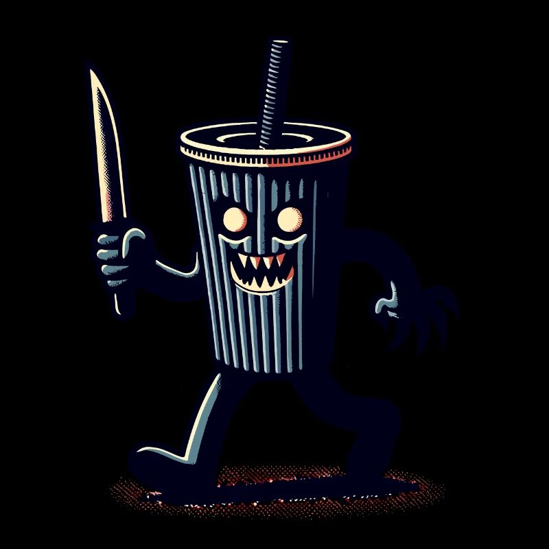 Scary Psycho Drinking Cup Boissons